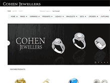 Tablet Screenshot of cohenjewellers.com